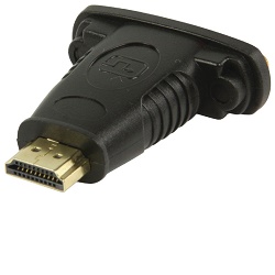 Valueline VGVP34910B Redukce DVI - HDMI černá