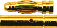Pelikán MU83303 konektor gold 3mm pár