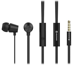 Swissten Dynamic YS500 headset černý drátový
