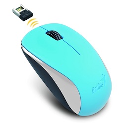 GENIUS NX-7000 USB modrá myš bezdrátová Optická
