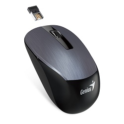 Genius NX-7015 bezdrátová myš, kovově šedá