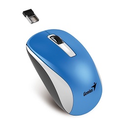 Genius NX-7010 WhiteBlue Metallic myš bezdrátová
