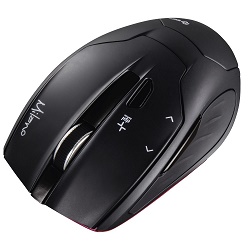 Hama Milano, 53942 černá bezdrátová myš 2400 dpi