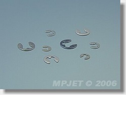 MPJet 0752 pojistný třmenový kroužek 2,3mm 10ks