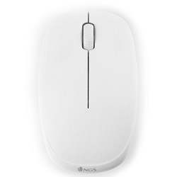 NGS myš FOG/ Bezdrátová/ 1000 dpi/ USB/ Bílá