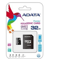 ADATA Premier microSDHC 32GB Paměťová karta CL10