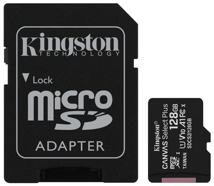 Kingston SDCS2/128GB Paměťová karta 128GB micro SD