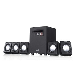 GENIUS SW-5.1 1020 repro 5.1 Černé 26W