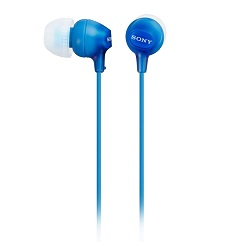 SONY MDREX15LP sluchátka do uší řady EX modré