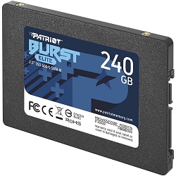 Patriot PBE240GS25SSDR SSD disk 240GB Burst Elite