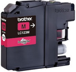 Fotografie Ink Brother LC123M magenta| 600 pgs | MFC-J4510DW