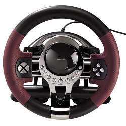 Hama Thunder V5 sada volantu a pedálů pro PC + PS3