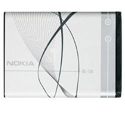 Baterie NOKIA BL-5B - originální Li-ION 890 mAh