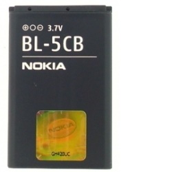 Baterie NOKIA BL-5CB - originální Li-ION 800 mAh