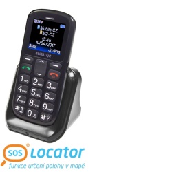 Aligator A321 senior šedo-černý + stolní nabíječka