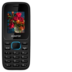 ALIGATOR D200 Dual sim černo-modrý mobilní telefon