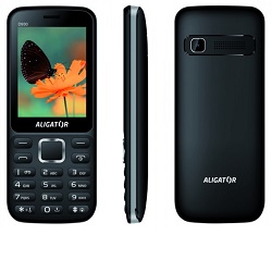 Aligator D930 Dual sim černo-stříbrný mobilní tel.