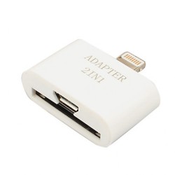 Apple iPhone 4/ microUSB Adaptér pro iPhone 5 2in1