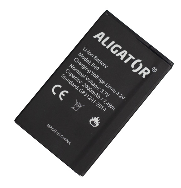 Baterie ALIGATOR R40 eXtremo, Li-Ion 2000 mAh