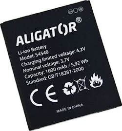 Aligator AS4540BAL 1600mAh, Li-Ion - originální