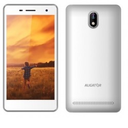 Aligator S5065 Dual SIM bílý mobilní telefon 5"
