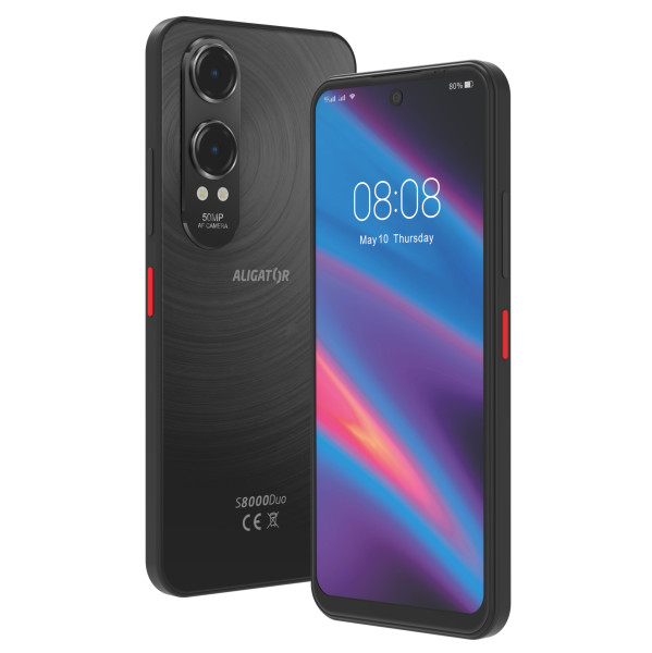 Mobilní telefon ALIGATOR S8000 Duo 4/128GB černý