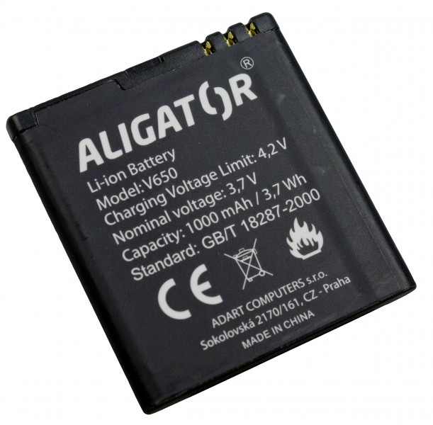 Baterie Aligator AV650BAL pro ALIGATOR V650