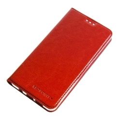 Pouzdro pro Huawei Y6 Pro, Red, Book Slim Magnetic