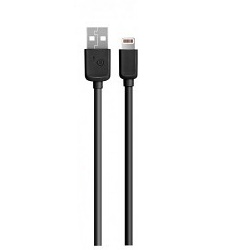 Aligator TUBA 2A datový kabel Lighting iPhone čern
