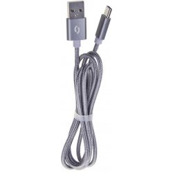Aligator TUBA 2A datový kabel USB-C šedý