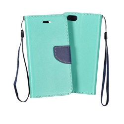 Pouzdro FANCY BOOK IPHONE 4 Mint-Navy