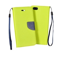 Pouzdro IPHONE 4 Lime-Navy FANCY BOOK FA0367