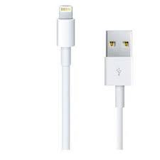 Apple iPhone 5/6 USB datový kabel + nabíjecí bílý