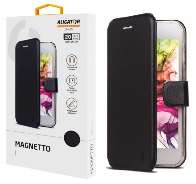 Pouzdro Magnetto iPhone 12/12 Pro, černé PAM0172