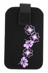 Pouzdro FRESH HTC HD2 BLOSSOM black 125x80x15mm
