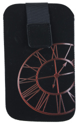 Pouzdro FRESH iPhone CLOCK red/lila 125x70x10mm