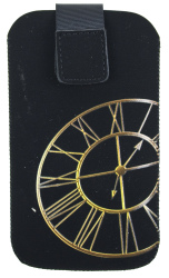 Pouzdro Aligator Fresh iPhone CLOCK zlaté 125x70