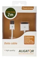 Apple iPhone 2G Powerstrong datový kabel USB bílý