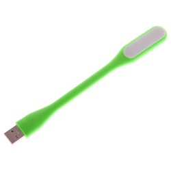 ALIGATOR USBLEDGN USB LED lampička ohebná zelená