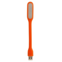 ALIGATOR USBLEDOR USB LED lampička s ohebná oranžo