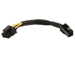 AKASA AK-CBPW10-15BK kabel redukce 4pin na 8pin