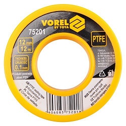 Vorel 75201 teflonová páska 12x0.1mm 12m