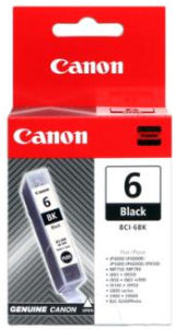 Canon BCI-6Bk originální inkoustová náplň Černá