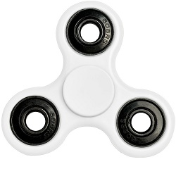 Fidget spinner CRAZY GYRO bílý KG616618