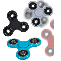 Fidget Spinner II Plastic Crazy Gyro KG 616619