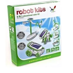 Robot KITS 6v1 solarbot Solární stavebnice