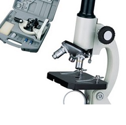 Hütermann HMI-400 kovový mikroskop 40-400x