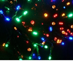 Vánoční řetěz venkovní 100 LED 3230