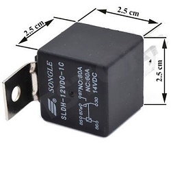 Songle auto relé SLDH-12VDC 12V/80A