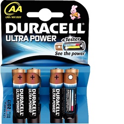 Baterie Duracell Ultra Power AAA 1ks MX2400 LR03